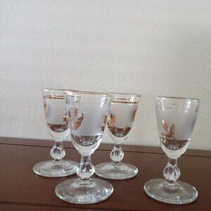 Vintage Libbey Shot Glasses Set of 4